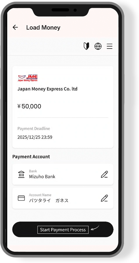 App screen for step 4: Review payment details
